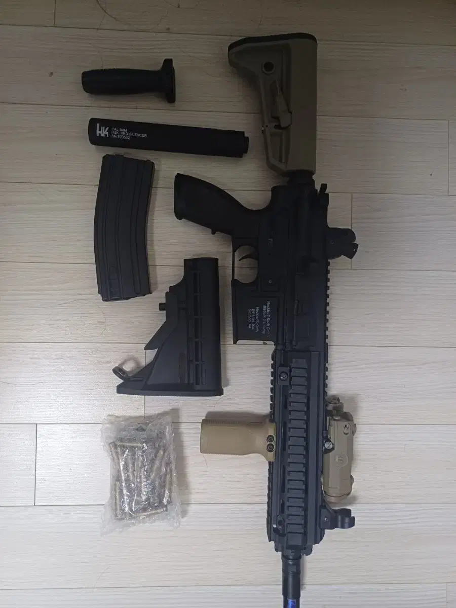 토이스타 hk416 탄피배출